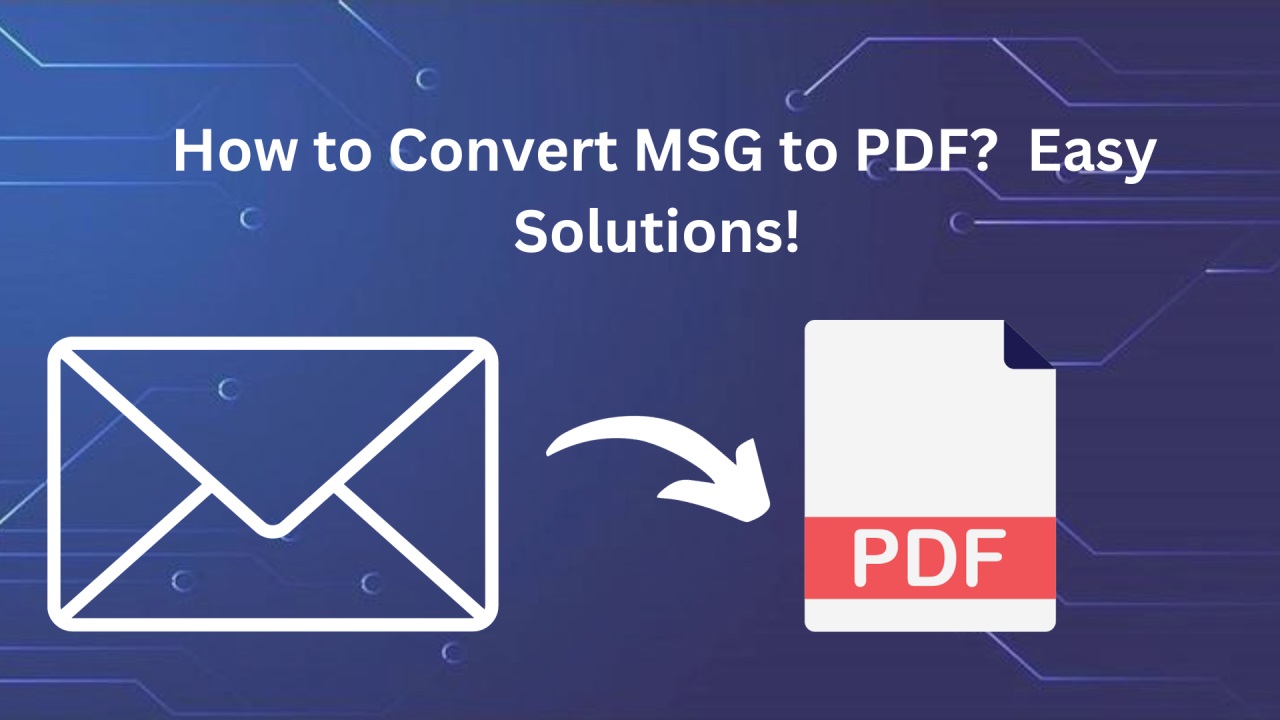 Converting MSG to PDF